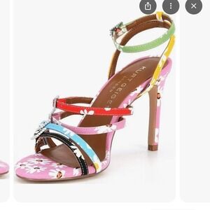 Strappy heels